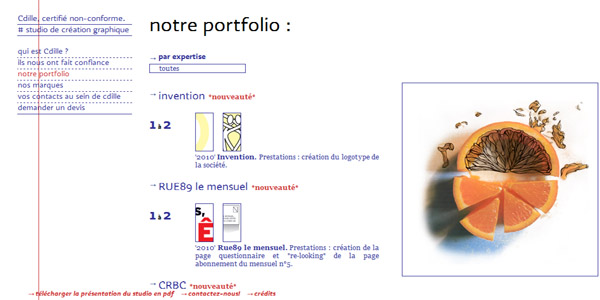 Site web cdille.fr version 2